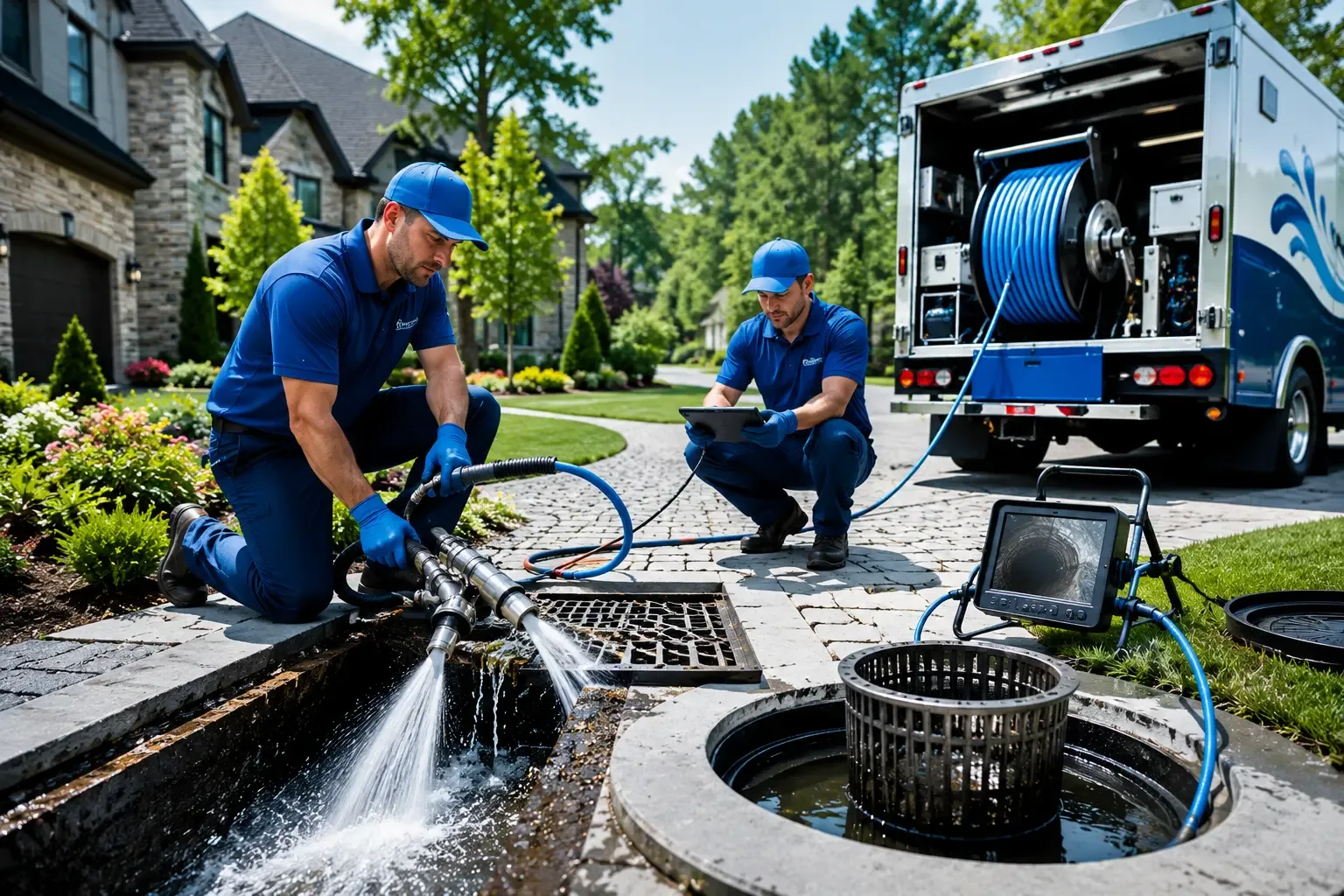 Local outdoor drain cleaning professionals in Nevada, OH
