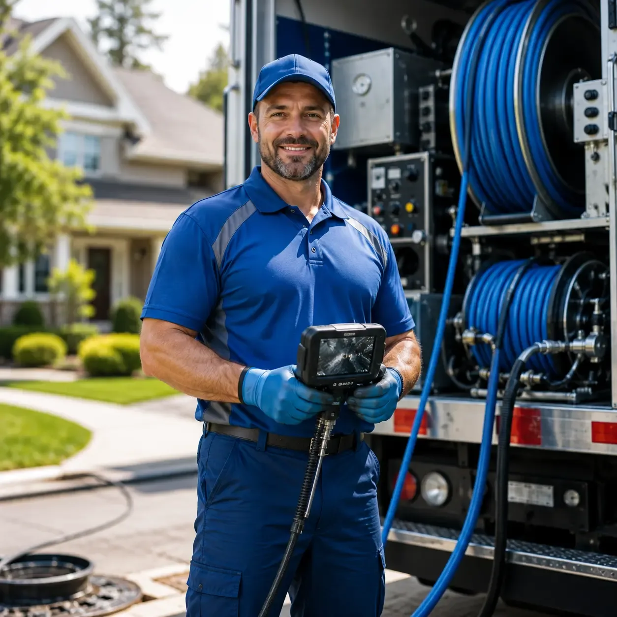 Local outdoor drain cleaning specialists in Nevada, OH